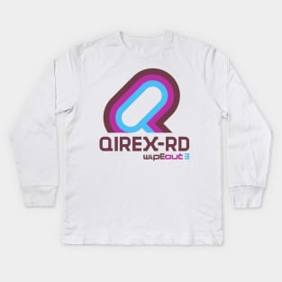 Wipeout 3 Qirex-RD Team Kids Long Sleeve T-Shirt